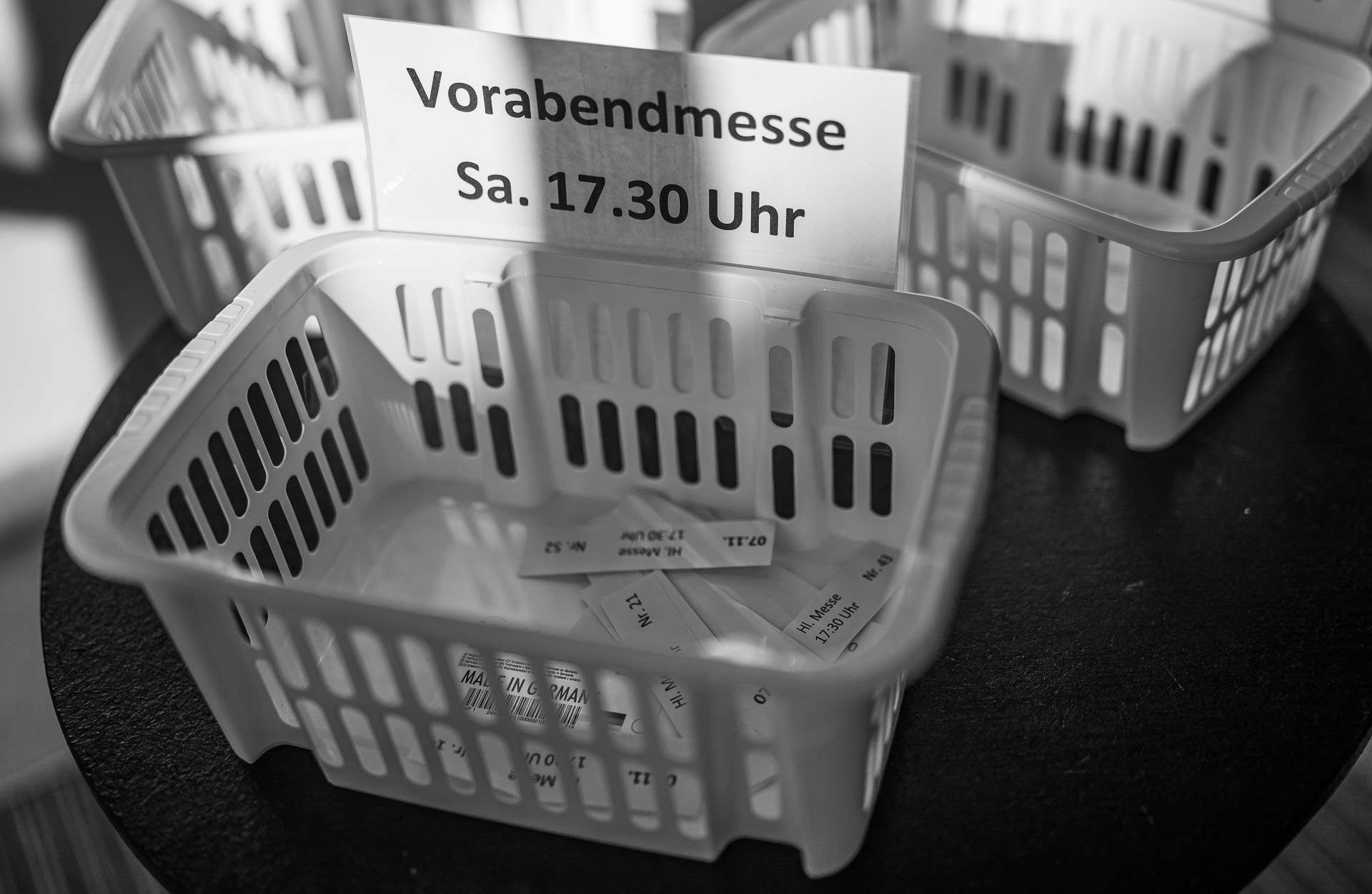 Vorabendmesse Sa. 17:30 Uhr mit Losen für Messbesucher