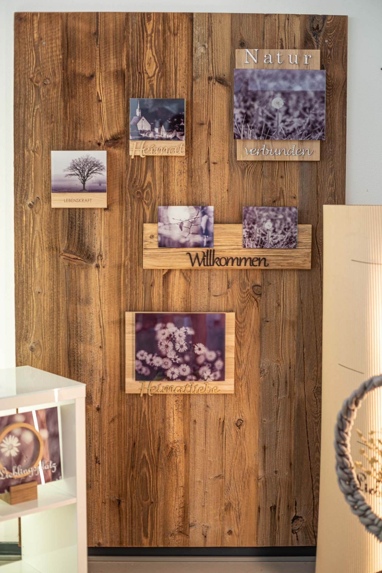 Kunstwerke in der Galerie